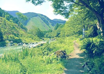 川,アウトドア,晴れ,秋,屋外,昭和レトロ