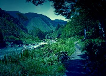 川,アウトドア,晴れ,秋,屋外,ホラー