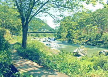 川,アウトドア,晴れ,秋,屋外,昭和レトロ