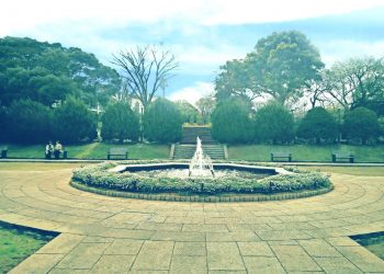 公園,都市,屋外,冬,晴れ,昭和レトロ