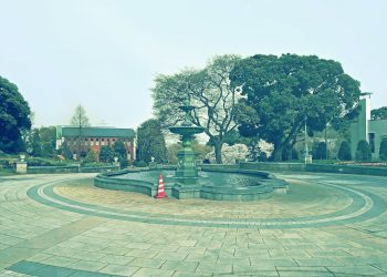 公園,都市,屋外,冬,晴れ,昭和レトロ