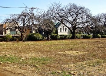 町,公園,冬,屋外,晴れ