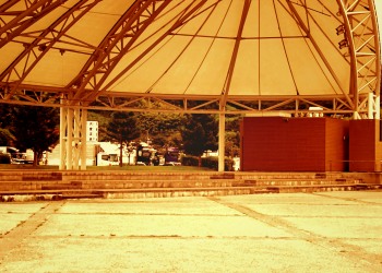 公園,町,夏,屋外,曇り,ヴィンテージ