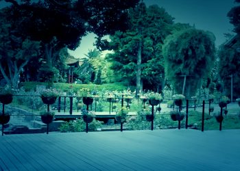 公園,町,屋外,夏,曇り,ホラー