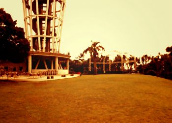 公園,町,屋外,夏,曇り,ヴィンテージ
