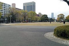 公園,都市,屋外,冬,曇り
