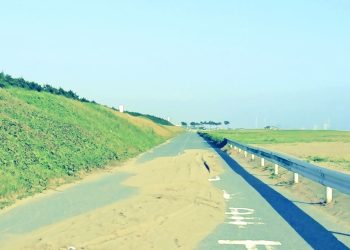 道路,浜辺,晴れ,夏,屋外,昭和レトロ