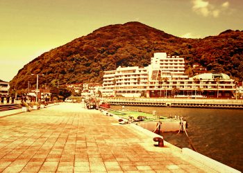 港,道路,夏,屋外,ヴィンテージ