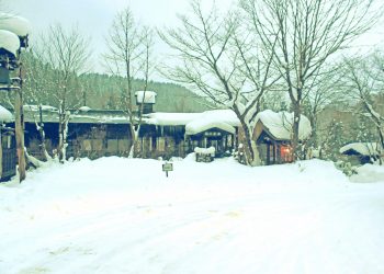 日本家屋,村,和,屋外,冬,雪,昭和レトロ