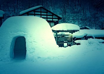 日本家屋,村,和,屋外,冬,雪,和風伝奇,ホラー