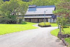 日本庭園,日本家屋,村,晴れ,夏,屋外