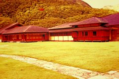 日本庭園,日本家屋,村,晴れ,夏,屋外