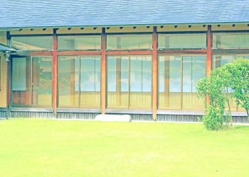 日本庭園,日本家屋,村,晴れ,夏,屋外,昭和レトロ