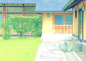 日本庭園,日本家屋,村,晴れ,夏,屋外,昭和レトロ