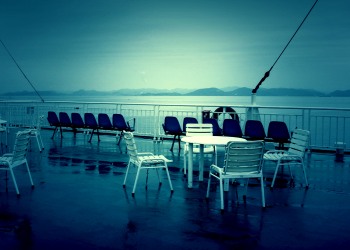 乗り物,船,夏,屋外,雨,ホラー