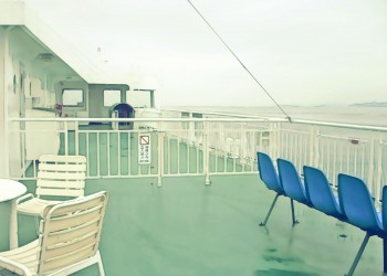 乗り物,船,屋外,雨,夏,昭和レトロ