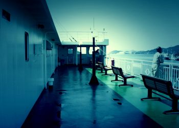 乗り物,船,屋外,夏,雨,ホラー