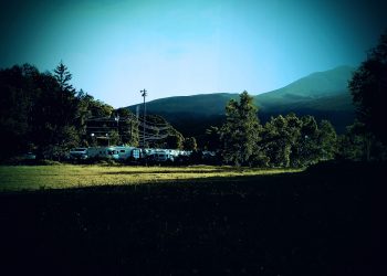 草原,アウトドア,晴れ,秋,屋外,ホラー