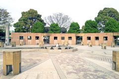 公園,町,屋外,冬,曇り