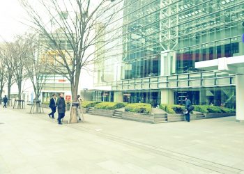 建物前,都市,屋外,冬,曇り,昭和レトロ