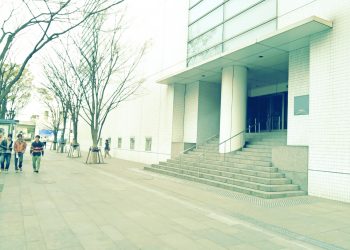 建物前,都市,屋外,冬,曇り,昭和レトロ