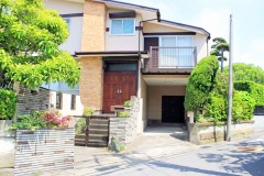 建物前,町,屋外,夏