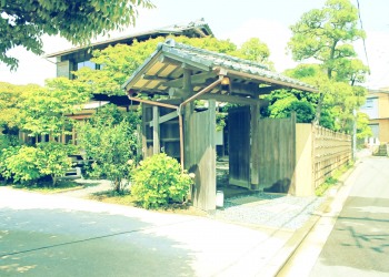 建物前,町,屋外,夏,昭和レトロ
