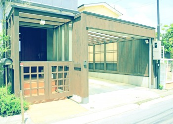 建物前,町,屋外,夏,昭和レトロ