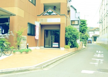建物前,町,夏,屋外,晴れ,昭和レトロ