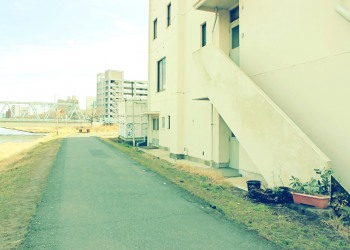 建物前,町,屋外,春,昭和レトロ