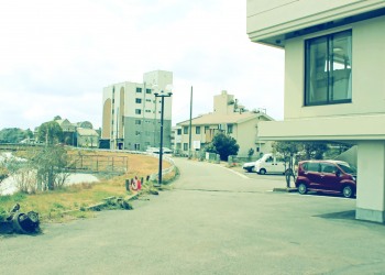 建物前,町,屋外,春,昭和レトロ