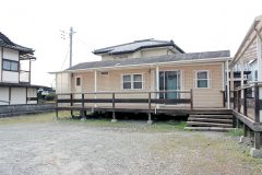建物前,町,屋外,夏,曇り