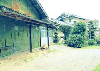建物前,町,屋外,夏,曇り,昭和レトロ