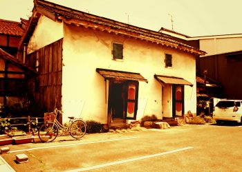 建物前,町,屋外,夏,晴れ,ヴィンテージ