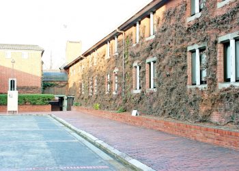 建物前,町,曇り,屋外