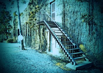 建物前,町,曇り,屋外,ホラー