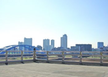 展望,都市,屋外,秋,晴れ