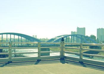 展望,都市,屋外,秋,晴れ,昭和レトロ