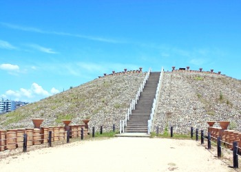 展望,公園,夏,屋外,晴れ