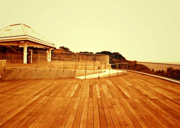 展望,町,屋外,夏,曇り,ヴィンテージ