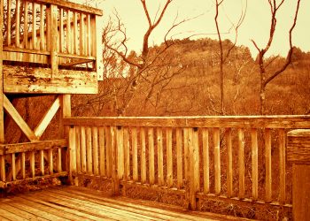展望,アウトドア,屋外,冬,曇り,ヴィンテージ