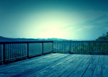 展望,アウトドア,屋外,春,晴れ,ホラー