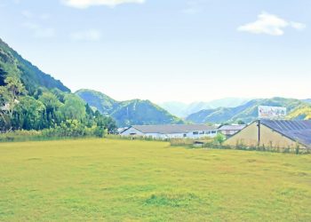 展望,アウトドア,屋外,春,晴れ,昭和レトロ