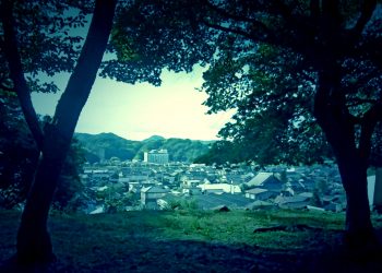 展望,村,屋外,秋,晴れ,ホラー