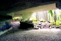 岩場,アウトドア, 屋外, 曇り, 夏
