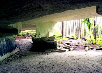 岩場,アウトドア, 屋外, 曇り, 夏
