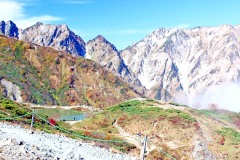 山道,アウトドア,秋,屋外,晴れ