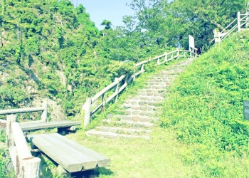 林道,アウトドア,屋外,夏,晴れ,昭和レトロ