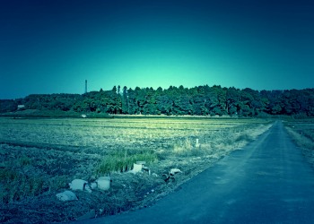 林道,村,晴れ,屋外,秋,ホラー