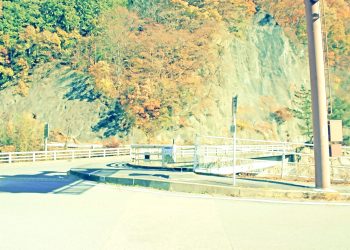 山道,アウトドア,屋外,秋,晴れ,昭和レトロ